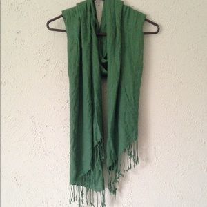 Women's Green Scarf
